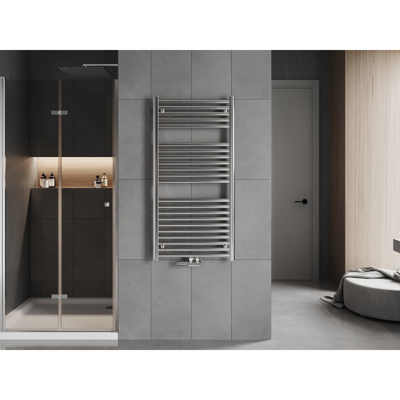 Mexen Hades kúpeľňový radiátor 1200 x 600 mm, 527 W, chróm - W104-1200-600-00-01