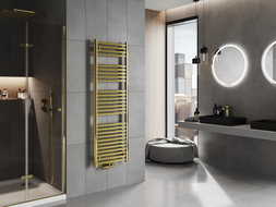 Mexen Hades radiátor do kúpeľne 1500 x 500 mm, 555 W, zlatý - W104-1500-500-00-50