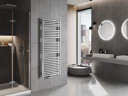 Mexen Hades radiátor do kúpeľne 1500 x 600 mm, 649 W, chróm - W104-1500-600-00-01