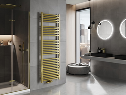 Mexen Hades kúpeľňový radiátor 1800 x 600 mm, 790 W, zlatý - W104-1800-600-00-50