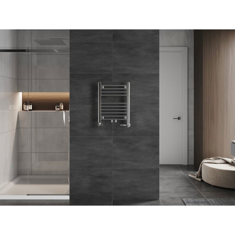 Mexen Mars kúpeľňový radiátor 500 x 400 mm, 141 W, chróm - W110-0500-400-00-01