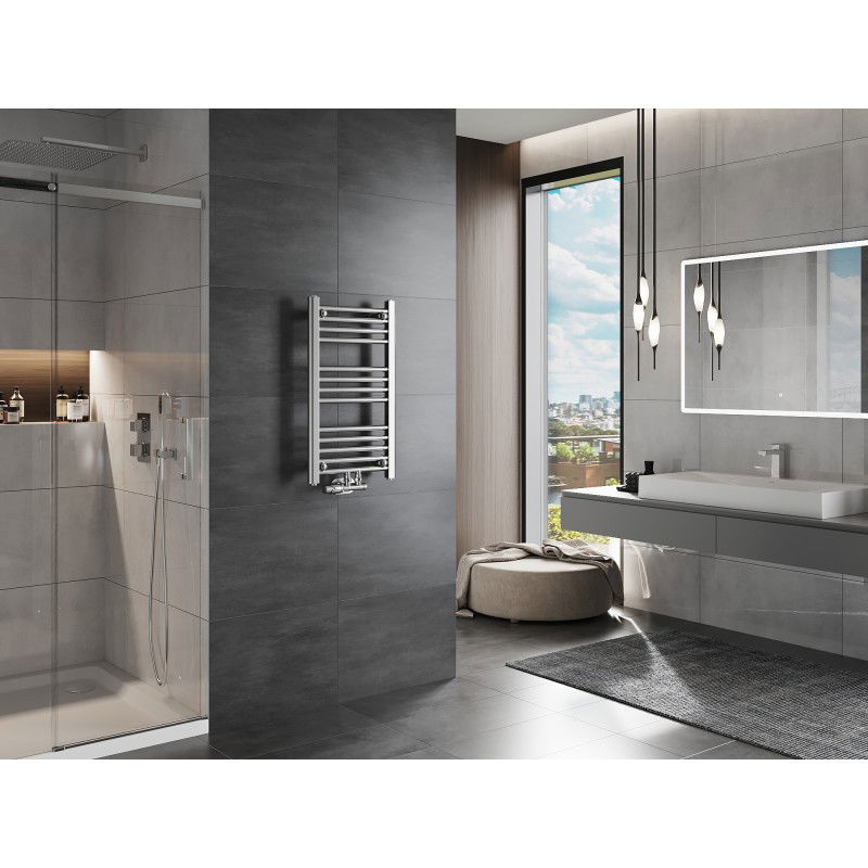 Mexen Mars kúpeľňový radiátor 700 x 400 mm, 188 W, chróm - W110-0700-400-00-01