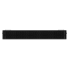 Mexen Line CL33 radiátor plochý 400 x 1800 mm, boční připojení, 2857 W, černý - W433L-040-180-70