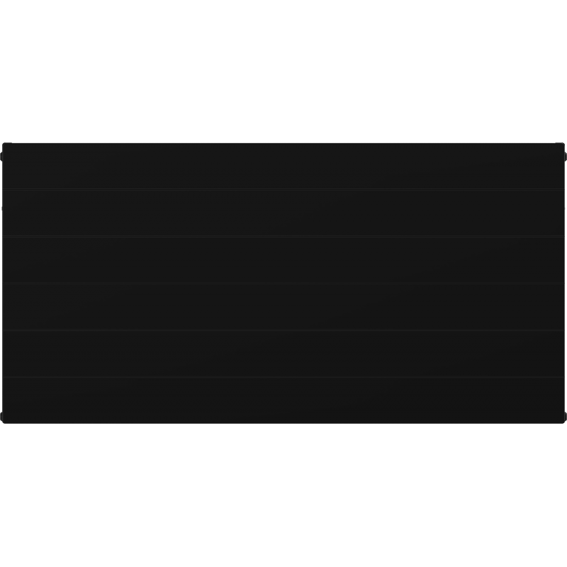 Mexen Line CL33 doskový radiátor 500 x 1100 mm, bočné pripojenie, 2091 W, čierny - W433L-050-110-70