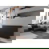 Mexen Line CL33 plechový radiátor 600 x 600 mm, bočné pripojenie, 1320 W, čierny - W433L-060-060-70