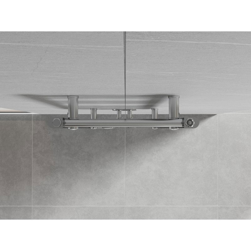 Mexen Mars kúpeľňový radiátor 900 x 400 mm, 244 W, chróm - W110-0900-400-00-01