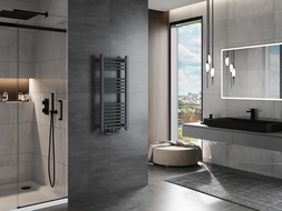 Mexen Mars radiátor do kúpeľne 900 x 400 mm, 309 W, antracit - W110-0900-400-00-66