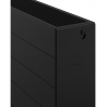 Mexen Line CL33 radiátor panelový 900 x 1800 mm, bočné pripojenie, 5401 W, čierny - W433L-090-180-70