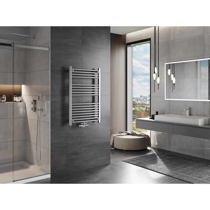 Mexen Mars radiátor do kúpeľne 900 x 600 mm, 340 W, chróm - W110-0900-600-00-01