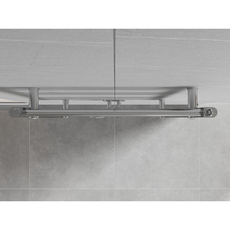 Mexen Mars kúpeľňový radiátor 900 x 600 mm, 340 W, chróm - W110-0900-600-00-01