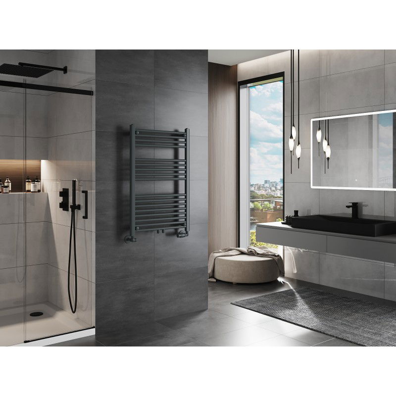 Mexen Mars kúpeľňový radiátor 900 x 600 mm, 430 W, antracit - W110-0900-600-00-66