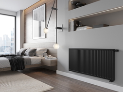 Mexen CV11 doskový radiátor 500 x 2800 mm, spodné pripojenie, 2230 W, čierny - W611-050-280-70