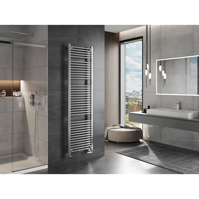 Mexen Mars kúpeľňový radiátor 1800 x 500 mm, 643 W, chróm - W110-1800-500-00-01