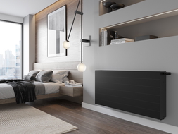 Mexen Line CVL33 panelový radiátor 400 x 1600 mm, spodní připojení, 2530 W, černý - W633L-040-160-70