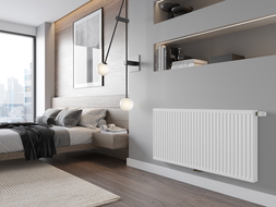 Mexen CC21 vykurovací panel 300 x 600 mm, pripojenie dolné stredové, 442 W, biele - W6C21-030-060-00