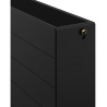 Mexen Line CVL33 radiátor panelový 600 x 600 mm, dolné pripojenie, 1320 W, čierny - W633L-060-060-70