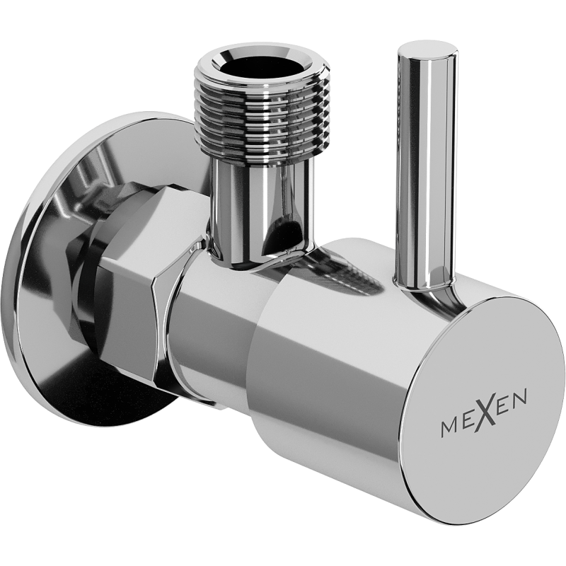 Mexen R1 rohový ventil k batérii 1/2"x3/8", chróm - 79970-00