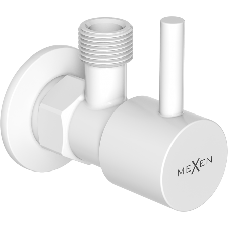 Mexen R1 rohový ventil k batérii 1/2"x3/8", biely - 79970-20
