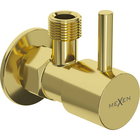 Mexen R1 rohový ventil k batérii 1/2"x3/8", zlatý - 79970-50