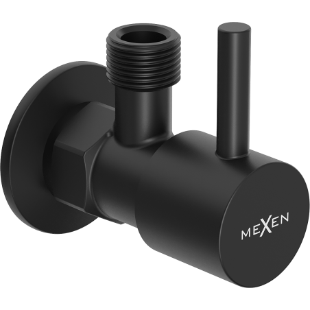 Mexen R1 rohový ventil k batérii 1/2"x3/8", čierny - 79970-70