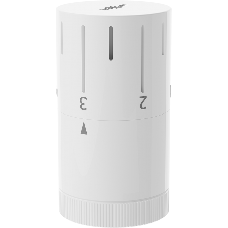 Mexen Uni-Term termostatická hlavica na radiátor, biela - W908-005-20