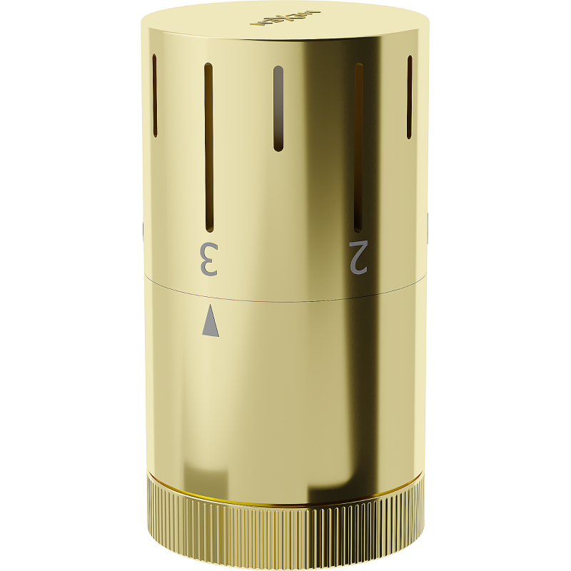 Mexen Uni-Term termostatická hlavica na radiátor, zlatá - W908-005-50