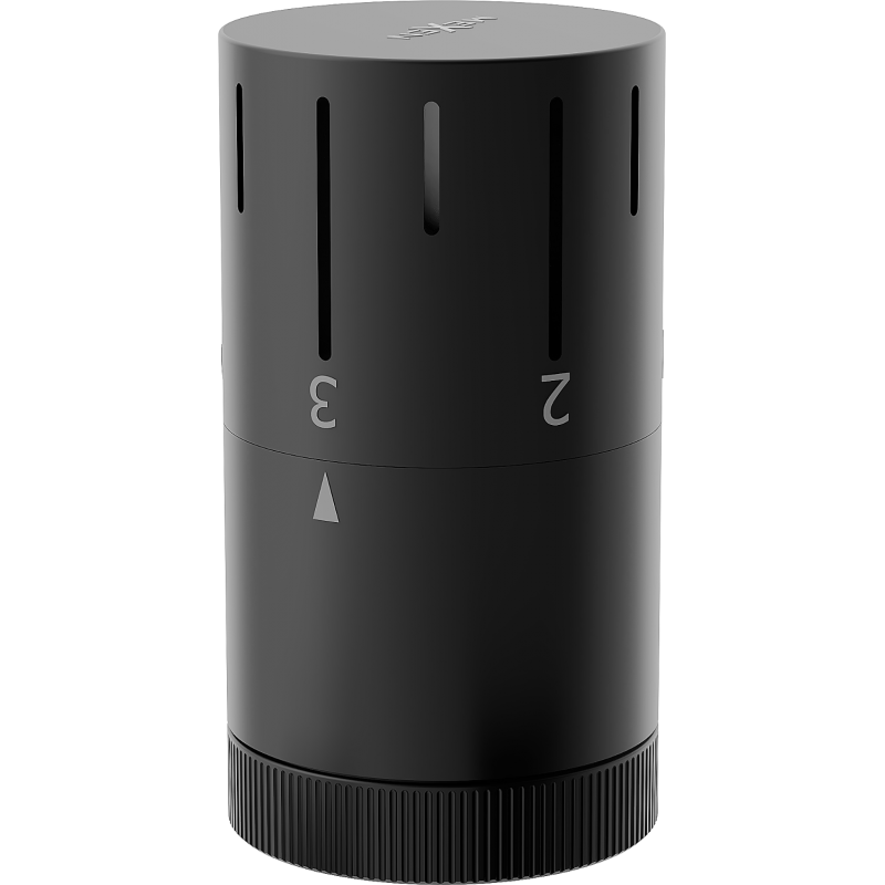 Mexen Uni-Term termostatická hlavica na radiátor, čierna - W908-005-70