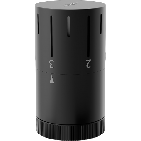 Mexen Uni-Term termostatická hlavica na radiátor, čierna - W908-005-70