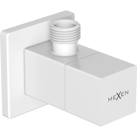 Mexen S rohový ventil na batériu 1/2"x3/8", biely - 79971-20