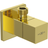 Mexen S rohový ventil k batérii 1/2"x3/8", zlatý - 79971-50