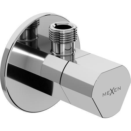 Mexen T uhlový ventil k batérii 1/2"x3/8", chróm - 79973-00