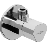 Mexen T uhlový ventil k batérii 1/2"x3/8", chróm - 79973-00