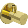 Mexen T uzatvárací ventil k batérii 1/2"x3/8", zlatý - 79973-50
