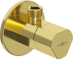 Mexen T uzatvárací ventil k batérii 1/2"x3/8", zlatý - 79973-50