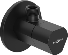 Mexen T rohový ventil k batérii 1/2"x3/8", čierny - 79973-70
