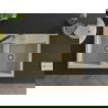Mexen Hektor dvojkomorový granitový drez 800 x 480 mm, béžový, zlatý sifón - 6521802000-69-G