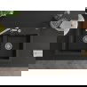 Mexen Hektor žulový drez 2-komorový 800 x 480 mm, čierny/zlatý metalik, sifón chróm - 6521802000-75