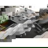 Mexen Hektor žulový drez 2-komorový 800 x 480 mm, čierny škvrnitý, sifón chróm - 6521802000-76
