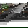 Mexen Hektor žulový drez 2-komorový 800 x 480 mm, čierny škvrnitý, sifón chróm - 6521802000-76