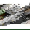 Mexen Hektor žulový drez 2-komorový 800 x 480 mm, čierny, zlatý sifón - 6521802000-77-G