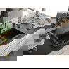 Mexen Hektor žulový drez 2-komorový 800 x 480 mm, čierny, sifón čierny - 6521802000-77-B