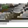 Mexen Omar žulový kuchynský drez 1-komorový 800 x 480 mm, béžový, čierny sifón - 6520801005-69-B
