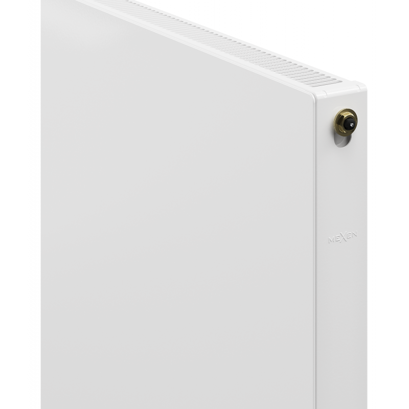 Mexen Flat CCF11 doskový radiátor 600 x 700 mm, spodné stredové pripojenie, 548 W, biely - W6C11F-060-070-00
