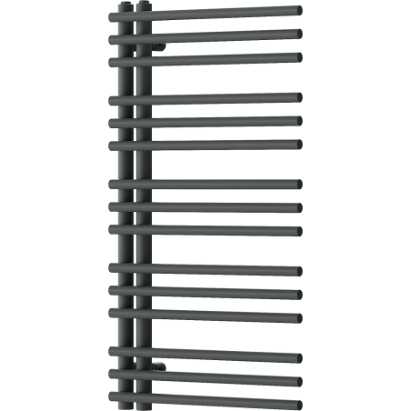 Mexen Neptun dekoratívny kúpeľňový radiátor 900 x 500 mm, 369 W, antracit - W101-0900-500-00-66