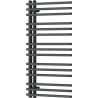 Mexen Neptun dekoratívny kúpeľňový radiátor 900 x 500 mm, 369 W, antracit - W101-0900-500-00-66