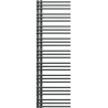 Mexen Neptun dekoratívny kúpeľňový radiátor 1600 x 500 mm, 662 W, antracit - W101-1600-500-00-66