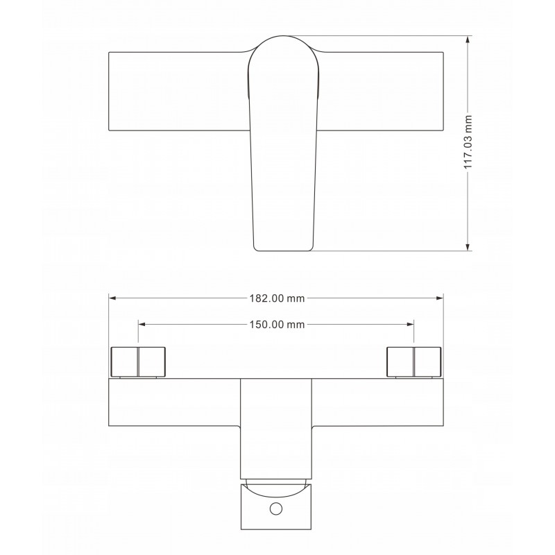 Mexen Erik nadomietková sprchová súprava s dažďovou sprchou a sprchovou batériou Lynx, čierna - 745940205-70