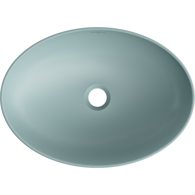 Mexen Cornelia umývadlo na dosku 50 x 37 cm, svetlozelená matná - 21885048