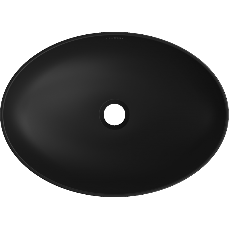 Mexen Cornelia umývadlo na dosku 50 x 37 cm, čierna matná - 21885085