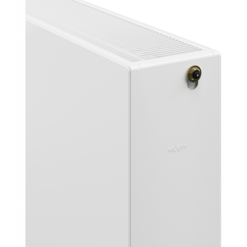 Mexen Flat CCF33 doskový radiátor 500 x 400 mm, dolné stredové pripojenie, 760 W, biely - W6C33F-050-040-00